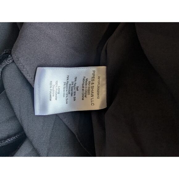 NWT Veronica Beard Josette Embellished Velvet Midi Dress Size 6 Black #2K454 - Picture 13 of 14